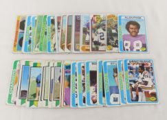 35 Vintage MN Vikings Football Cards