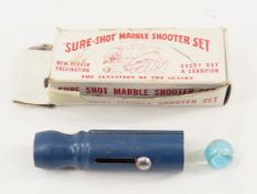 Sure Shot Marble Shooter In Original Box