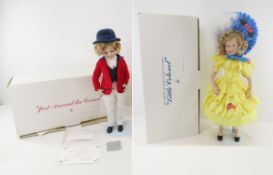 2 1992 Shirley Temple DM Portrait Series Doll