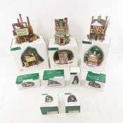 3 Dept 56 New England Village Buildings & 6 Access