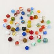 Assorted Vintage Shooter Marbles