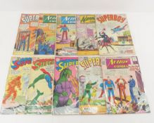 10 10 & 12 cent Superman & related comics