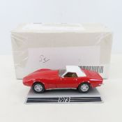 Danbury Mint Die Cast 1973 Corvette