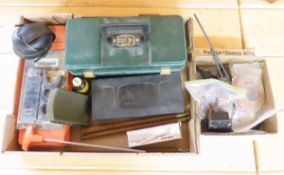 Gun cleaning kits and firearm accessories