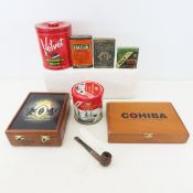 Cigar Boxes, Tobacco Tins & more