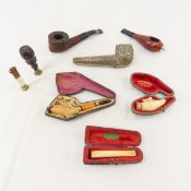 Antique & Vintage Pipes, cases, parts