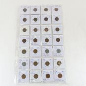 13 1c Indian Head 1865-1908 & 15 Lincoln 1909-1964