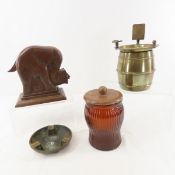 Vintage Cigarette dispensers and ashtrays