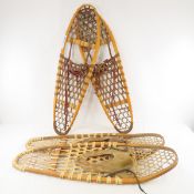 2 sets of vintage Viking Snowshoes 34 & 36