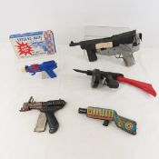 5 Vintage Cap Guns, Tommy, Paper Buster & more