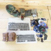 US military ammo pouch, patches, photos, cap