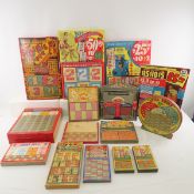 Vintage Gambling Punch boards