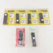 6 Handgun Magazines, 9mm & .40, Triple K & more