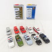 10 Die Cast Emergency Vehicles & Porsche Cans