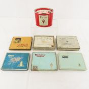 7 Vintage Cigarette Tins; Winchester, Old Gold