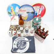 Beer Trays, Bottles, Bottle Caps & more