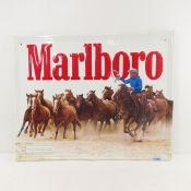 1984 Metal Marlboro Cigarettes Sign