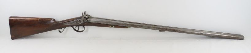 Canons A Rubans Double Barrel Percussion Cap