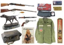 11-6 Firearms, Military, Coins, Tobacciana & More