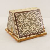 Antique Mother of Pearl Cigarette Dispenser