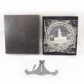 1987 1 Troy Pound - 12ozt .999 Silver Round