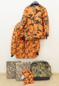 2 Reversible Hunting Camo Jackets & Padded Seat