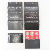 11 1970's US Proof Sets