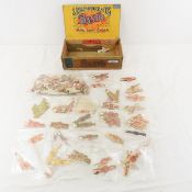 Collection of vintage cigar bands