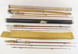 Shakespeare Spring Brook Bamboo Rod & 2 Others