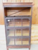 Antique Macy Lawyers bookcase, 4 sections