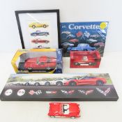 Corvette Diecast Models and Wall Art
