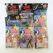 Sin City, X Files, Austin Powers Action Figures