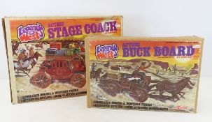 Legends of the West Buck Board & Stage Coach NIB