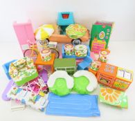 Vintage Barbie Car Pool Furniture, Wardrobe & more