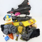 Plastic Vehicles, Ninja Turtle, King Kong & more