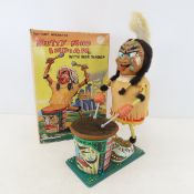 Marx Battery Operated Nutty Mad Indian in Box