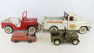 Tonka Jeep's, Structo Wrecker & More