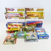 9 Die Cast Semi Trailers, Cabs, Trucks