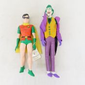 Vintage Joker & Robin Figures, 1976 & 1980