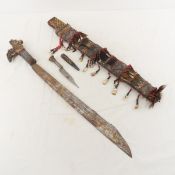 Mandau Sword & Knife of Dayak Headhunters