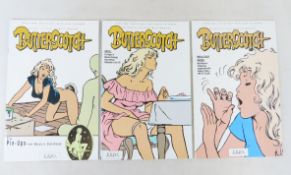 1990 Eros Comix Butterscotch #1, #2, #3