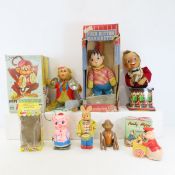 Vintage Wind-Up Toys, Tumbling Monkey & more