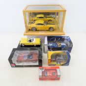 6 Assorted Diecast Muscle Car Models