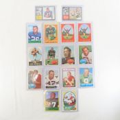 16 1950s & 60s NFL Football Cards