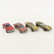 4 Vintage Hot Wheels Redlines