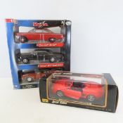 4 Maisto Die Cast Cars, Mustang Mach III & more