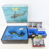 2 Corgi Helicopter & 1 Airplane Models