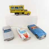 Cragstan Stunt Car & 3 Friction Cars- working