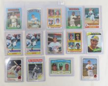 14 1970s Baseball Cards with Stars