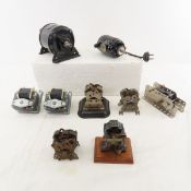 9 Vintage Westinghouse & Erector Set Motors